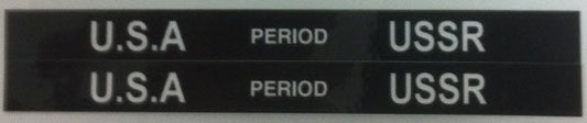 OVERLAY (SCORE) USA/USSR [SC343U] for ICE game(s)
