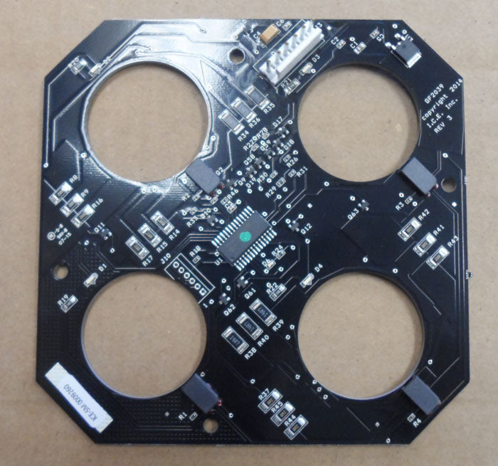 PCBA BLACK (SENSOR: 4 HOLE 2 LED) [GF2039X] for ICE game(s)