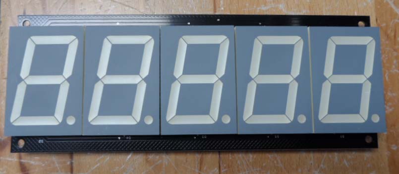 PCBA (HIGH SCORE) 5 DIGIT [TL2033X] for ICE game(s)