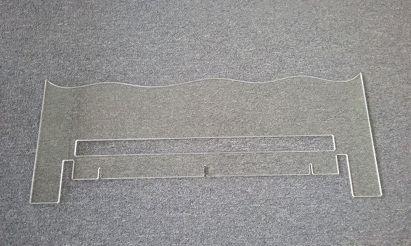 PLAYFIELD GLASS FRONT [GF3015] for ICE game(s)