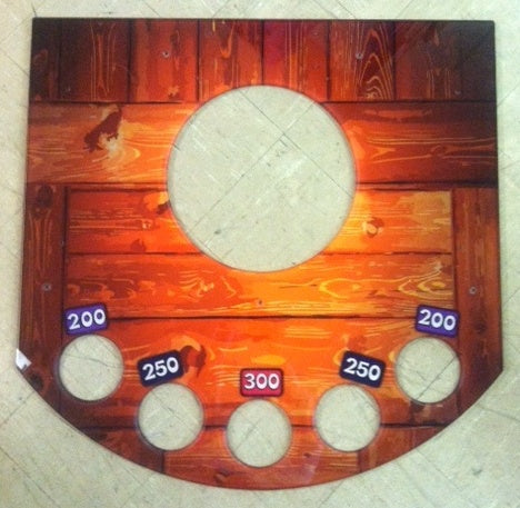 PLAYFIELD UPPER (MATERIAL/PRINTED) [MJ7335] for ICE game(s)