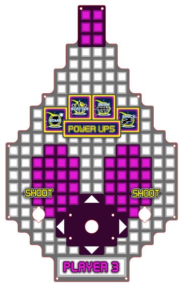 PURPLE ROCKET (MAT/PRINTED) [CE7016] for ICE game(s)