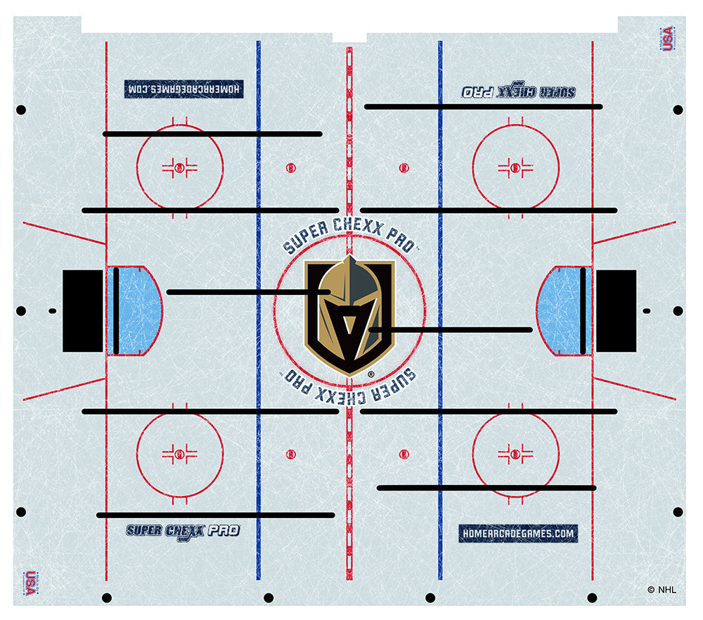 ICE SURFACE ASY (VEGAS KNIGHTS) DISTRESSED [SC3025VGKDX]
