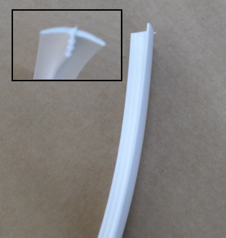 T MOLDING WHITE 25/32 105-2532-601  5000 MIN [AA0215] for ICE game(s)