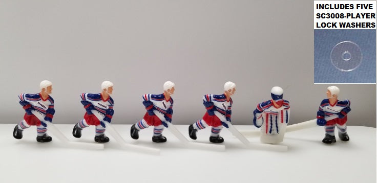 TEAM KIT: NEW YORK RANGERS AWAY (WHITE) [SC1000UNYRAX] for ICE game(s)
