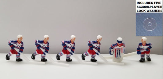 TEAM KIT: NEW YORK RANGERS AWAY (WHITE) [SC1000UNYRAX] for ICE game(s)