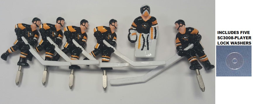 TEAM KIT: PITTSBURGH PENGUINS HOME (BLACK) [SC1000UPITHX] for ICE game(s)