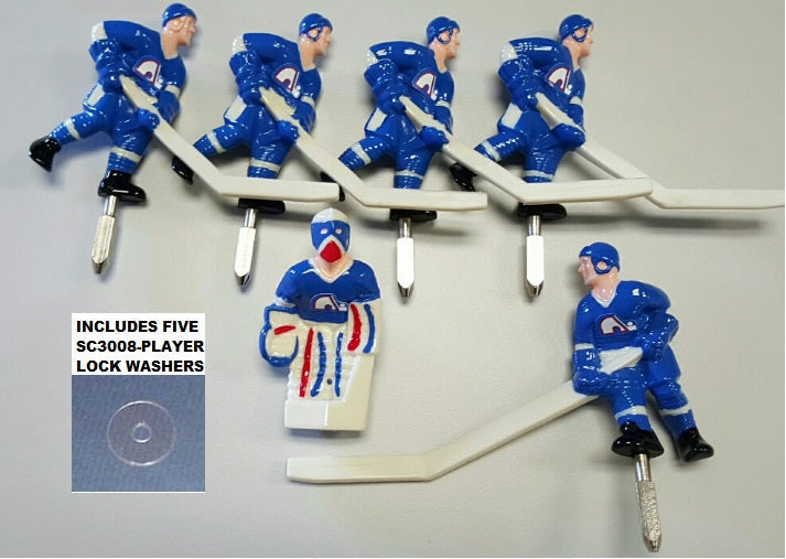 TEAM KIT: QUEBEC NORDIQUES [SC1000UQBNDX] for ICE game(s)