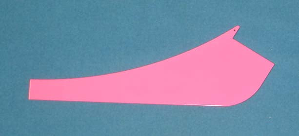 TOP PANEL OVERLAY (PINK/LEFT) WITH ADHESIVE BACK [CC1011-P102LX] for ICE game(s)