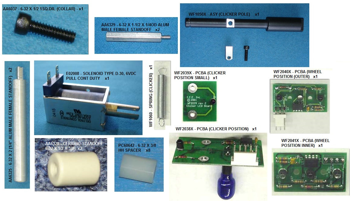 WHEEL OF FORTUNE CLICKER KIT [WFCLICKERKIT] for ICE game(s)