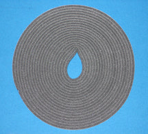 TAPE (1/4 X 3/8) WEATHERSTRIPPING (396" PER ROLL) [AA4006] for ICE game(s)