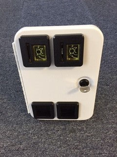 ASY UPPER DOOR WHITE W/ DUAL [AA5001A-P700X] for ICE game(s)