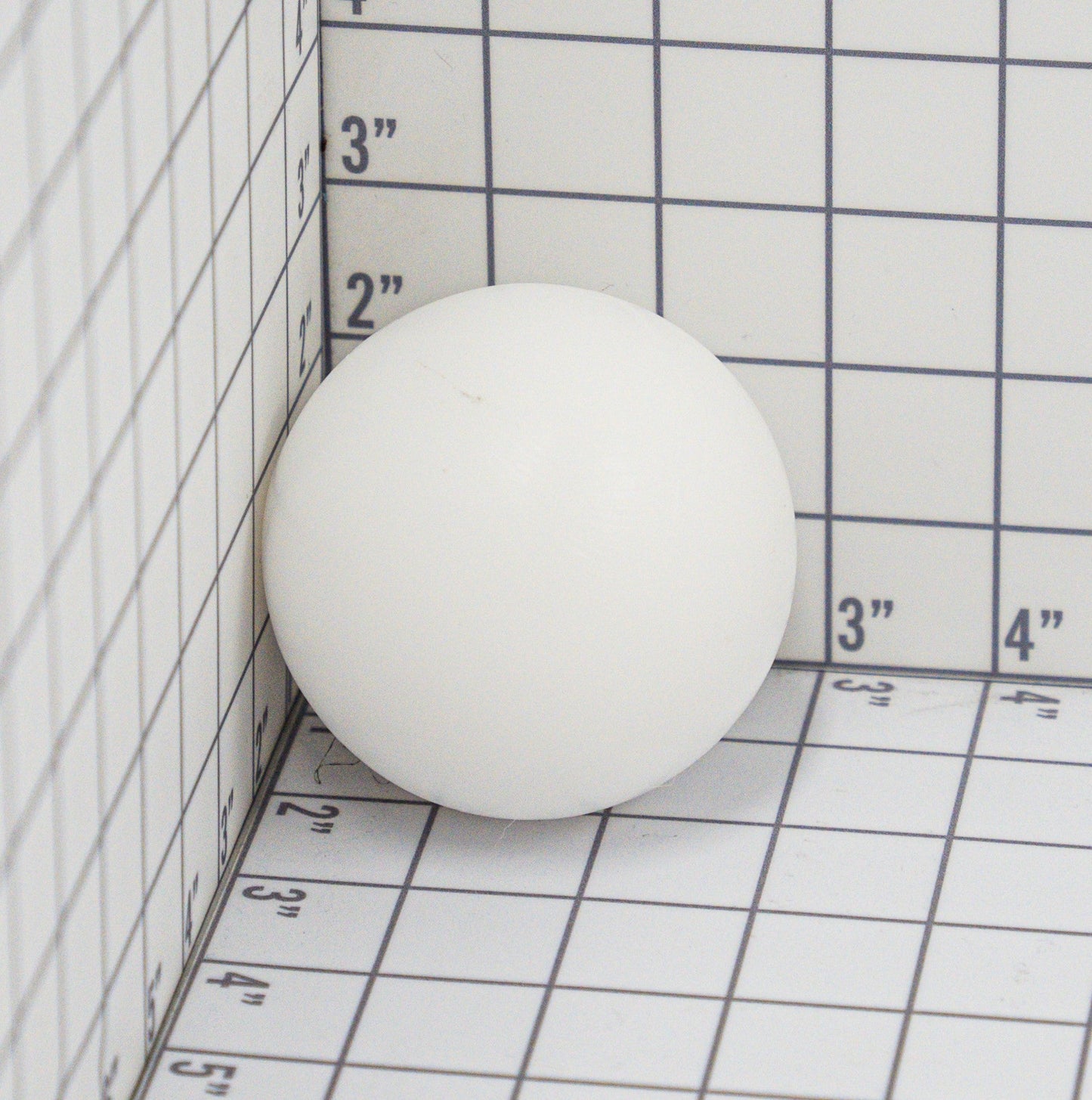 BALL 3" WHITE (POLYPROPYLENE) ICE BALL [AR3024] for ICE game(s)