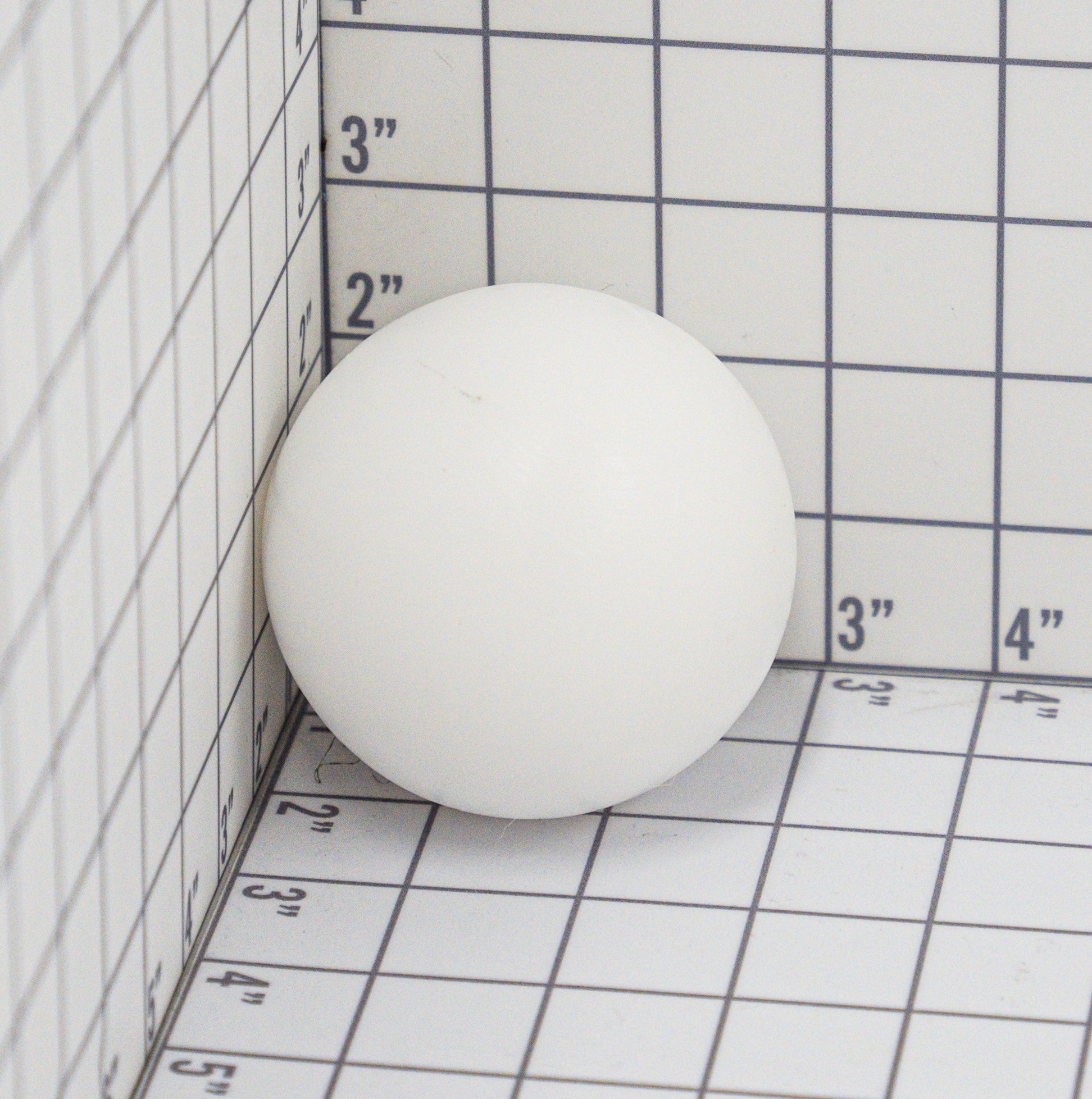 BALL 3" WHITE (POLYPROPYLENE) ICE BALL [AR3024] for ICE game(s)