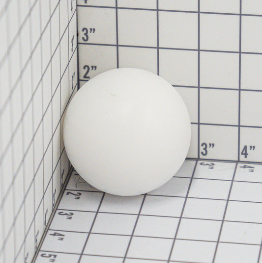 BALL 3" WHITE (POLYPROPYLENE) ICE BALL [AR3024] for ICE game(s)
