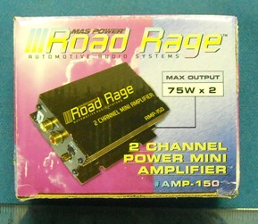 AUDIO POWER AMP (AMP-150) 2 CHANNEL 75WX2 [EV2009] for ICE game(s)