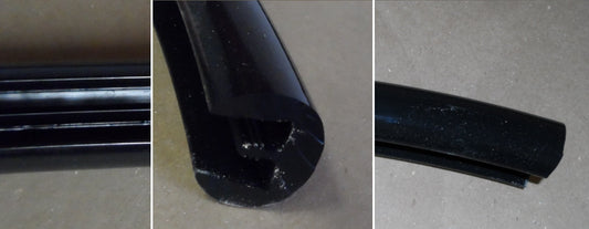 T MOLDING BLACK GLOSS (1 5/16" ROUND X 1 5/32" H. ) [AA0214] for ICE game(s)