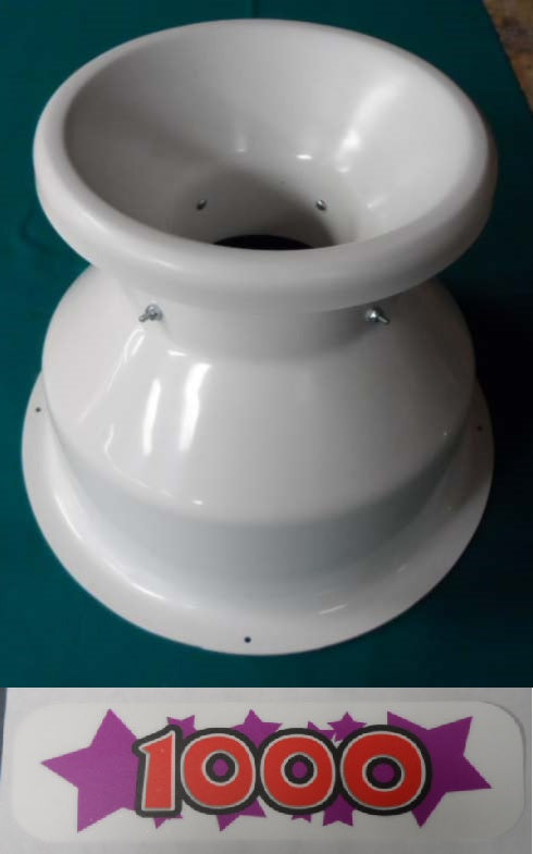 ASY MILK JUG TOP/BOTTOM (INCLUDE 1000 DECAL) [MJ3212X] for ICE game(s)