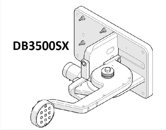 ASY (TARGET LEFT, NO PCB) SERVICE ONLY [DB3500SX] for ICE game(s)
